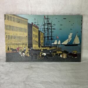 George Nathan on Wood Vintage Nautical Wall Art – Providence, RI – No. 58